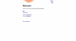 Desktop Screenshot of howaboutanorange.com
